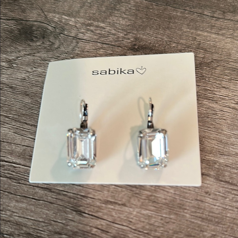 Sabika Silver Earrings